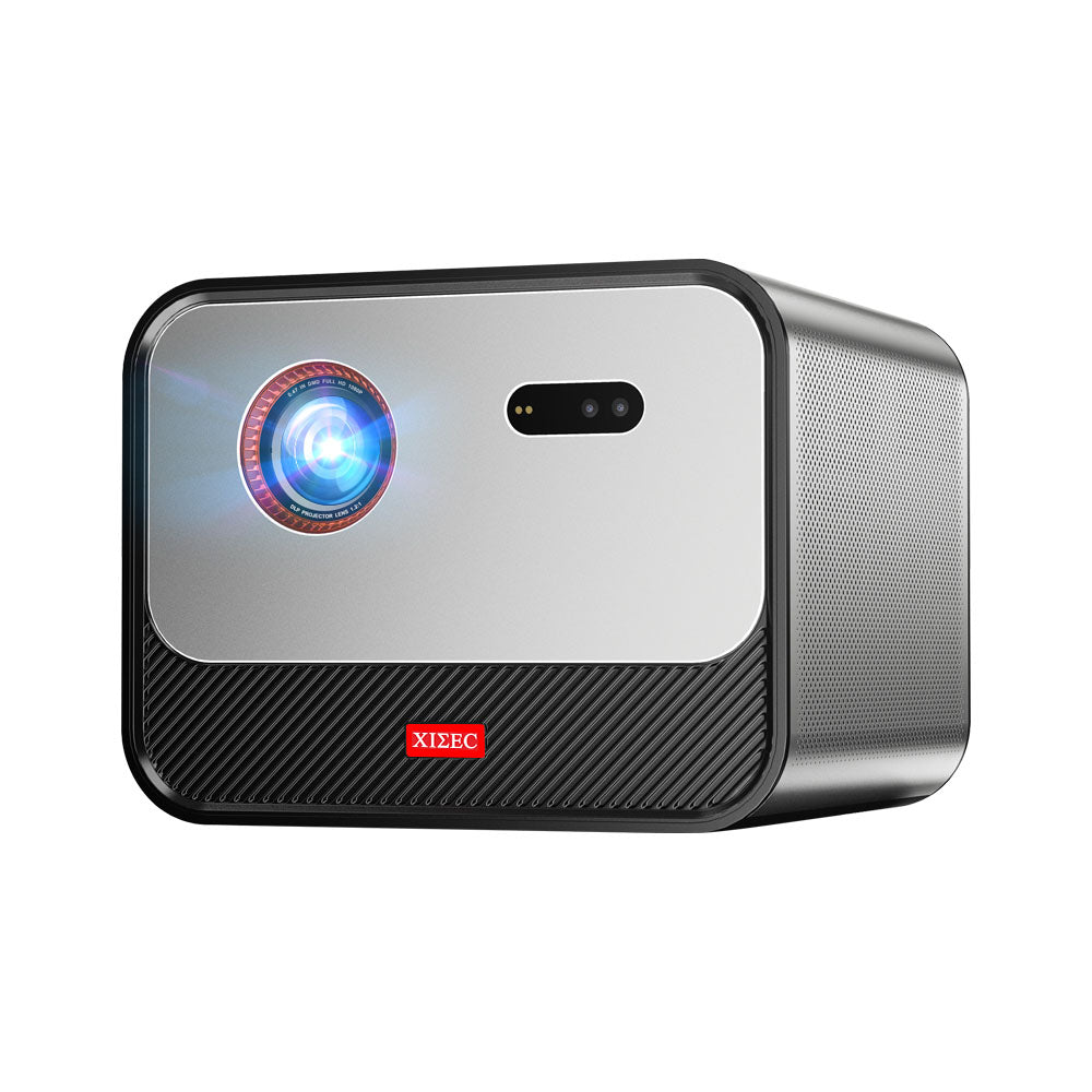 XISEC X80 Full HD 1080P DLP Projector 2200 ANSI Lumens Android TV 11.0 3D 4K Supported Smart Home Theater Projector